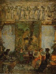 Edouard Vuillard The Library Spain oil painting art